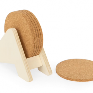 Personalisierte Untersetzer aus Kork oder Schiefer – individuell gestalten